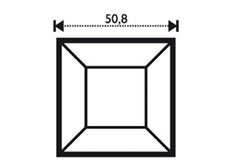 Fazeta štvorec 50,8 x 50,8 mm