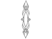 Fazetová zostava 368,0 x 1384,0 mm