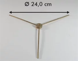 Kríž 3-ramenný malý 24cm