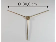 Kríž 3-ramenný veľký 30cm