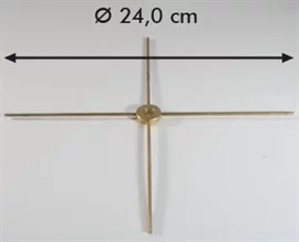 Kríž 4-ramenný malý 24cm