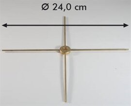 Kríž 4-ramenný malý 24cm