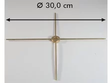 Kríž 4-ramenný veľký 30cm