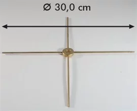 Kríž 4-ramenný veľký 30cm