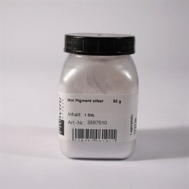 Pigment strieborný 50g