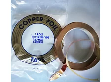Samolepiaca medená fólia pre Tiffany techniku - lepiaca strana medená Samolepiaca medená fólia pre Tiffany techniku - lepiaca strana medená