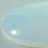 Sklenená šošovica, priemer 6mm - biela opálová