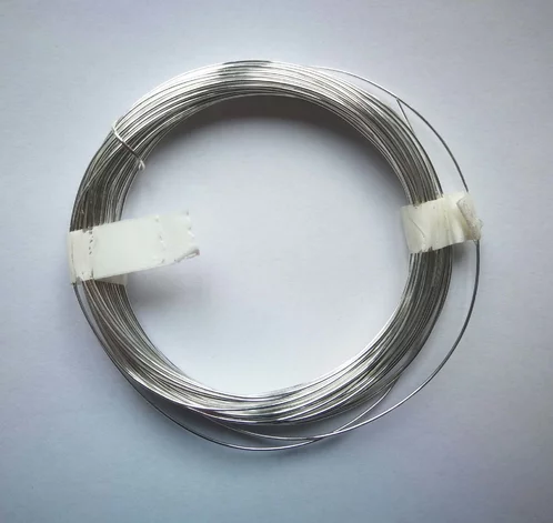 Strieborný drôtik s medeným jadrom 0,6mm - 10m