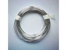 Strieborný drôtik s medeným jadrom 1,0mm - 4m Strieborný drôtik s medeným jadrom 1,0mm - 4m