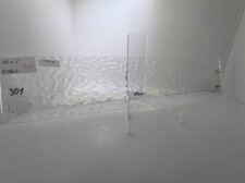 Zlomkové sklo číre